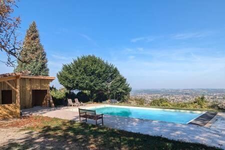 Ecrin De Paradis Pujols Haut Piscine-Vue Εξωτερικό φωτογραφία
